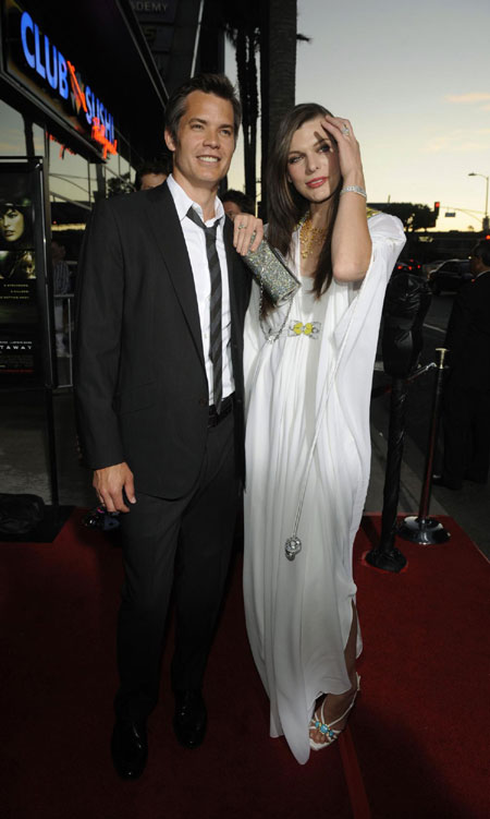 Cast members attend the premiere of the film 