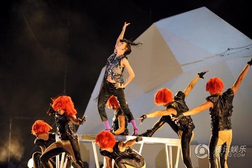 Stefanie Sun sings in Beijing