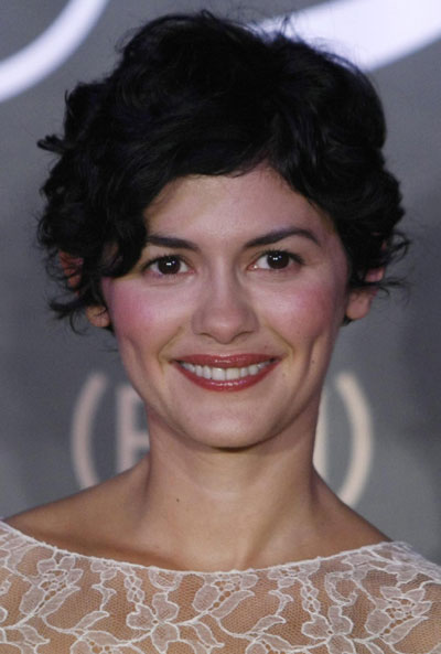Audrey Tautou at for Japan premiere of the film 