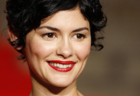 Audrey Tautou at for Japan premiere of the film 