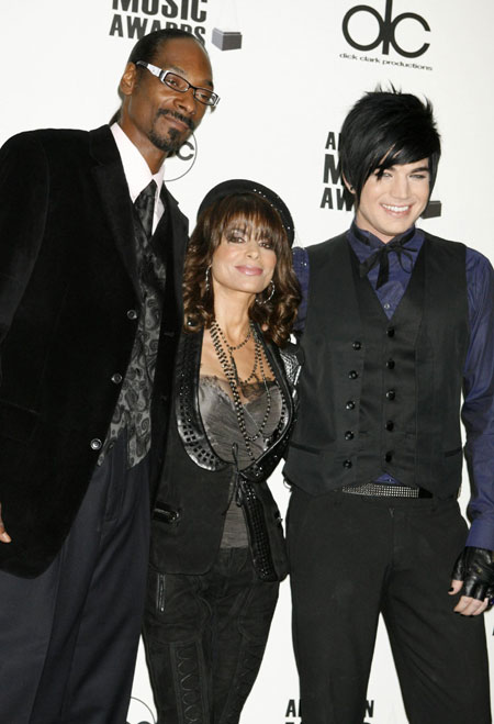 Adam Lambert at 37th annual American Music Awards in Beverly Hills