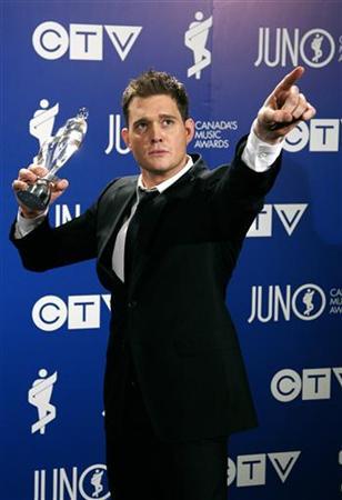Michael Buble still tops on U.S. album chart