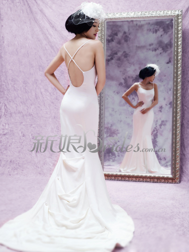 Bridal look of Qin Lan