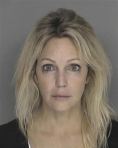 Celebrity mugshots
