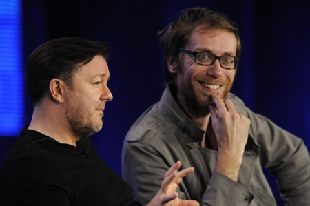 Steven Spielberg at HBO sessions of the Television Critics Association winter press tour