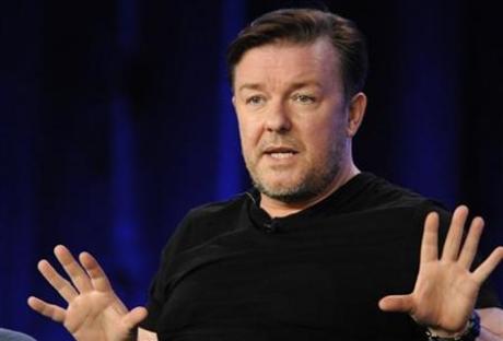 Expect roasting, Ricky Gervais warns Golden Globe stars