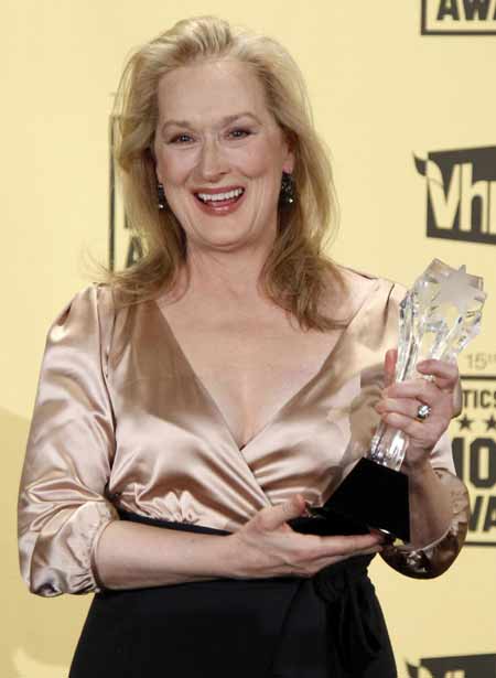 Celebs accept awards during the 15th Critics' Choice Movie Awards in Los Angeles