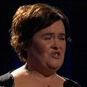 Susan Boyle goes wild at airport