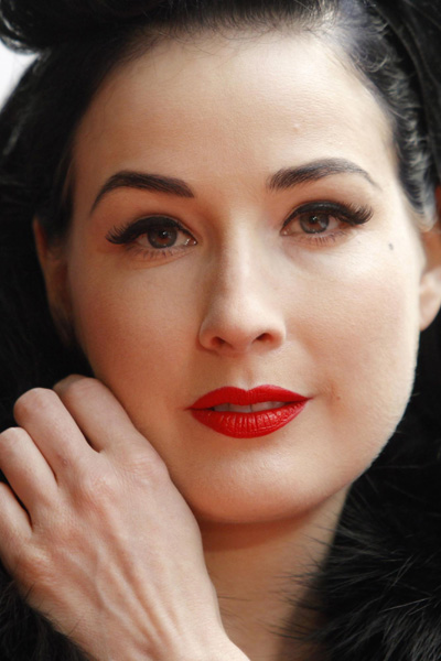 Dita Von Teese attends Alexis Mabille Haute-Couture fashion show