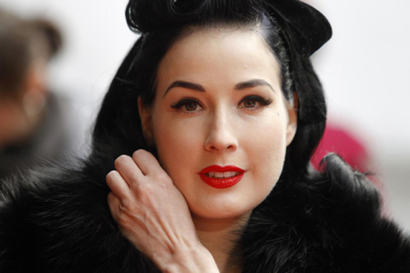 Dita Von Teese attends Alexis Mabille Haute-Couture fashion show