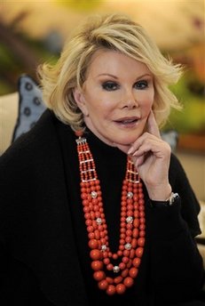 Joan Rivers promotes 'A Piece of Work' at Sundance