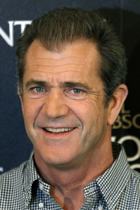 Mel Gibson attends a photocall for film 
