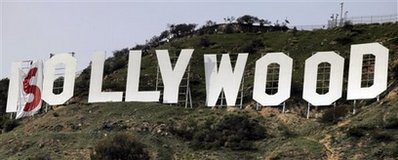 Preservation campaigners cover Hollywood sign