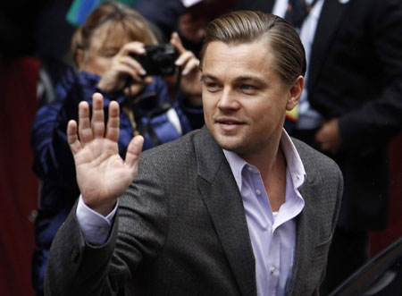 Leonardo DiCaprio arrives for photocall to promote 