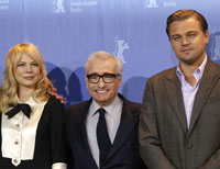 Cast and Scorsese at screening of movie 