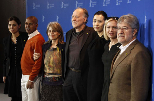 Renee Zellweger,Yu Nan and jury president at B