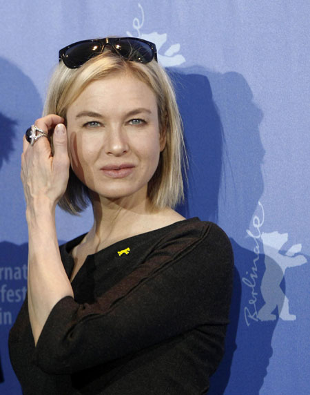 Renee Zellweger,Yu Nan and jury president at Berlinale International Film Festival