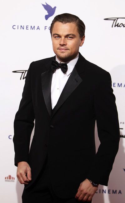 Leonardo DiCaprio and girlfriend attend the 