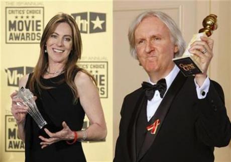 Bigelow vs. Cameron in historic Oscar race