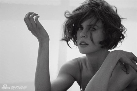 Nicole Kidman in February issue of Vogue Italia