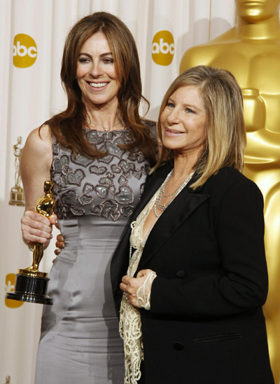 Kathryn Bigelow wins best director Oscar for 