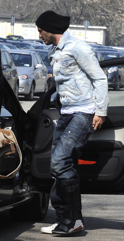 Miserable Beckham is set to miss the World Cup