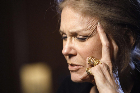 Pioneering feminist Gloria Steinem's portrait
