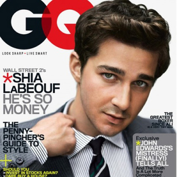 shia labeouf gq magazine. Shia LaBeouf praises