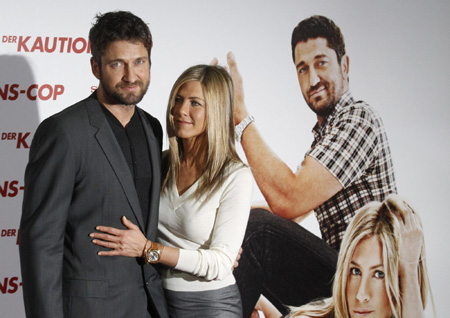 Jennifer and Gerard promote the movie 