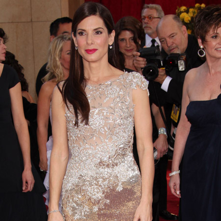 Sandra Bullock makes her own happiness