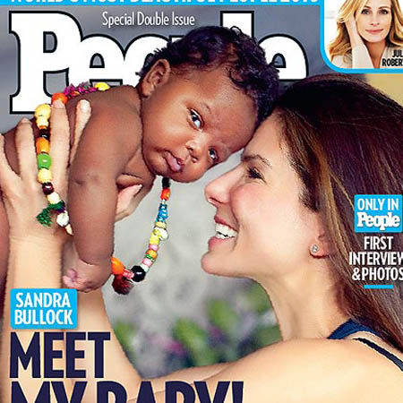 Sandra Bullock adopts