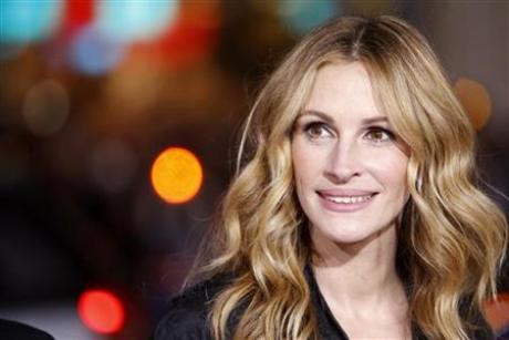 Julia Roberts named world's most beautiful by P