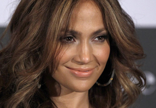 Jennifer Lopez at photocall to promote movie 