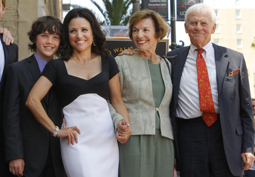 Julia Louis-Dreyfus unveil her star on the Hollywood Walk of Fame