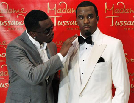 Celebrity wax figures