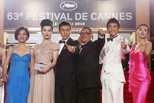 Dazzling beauty Fan Bingbing at screening of 