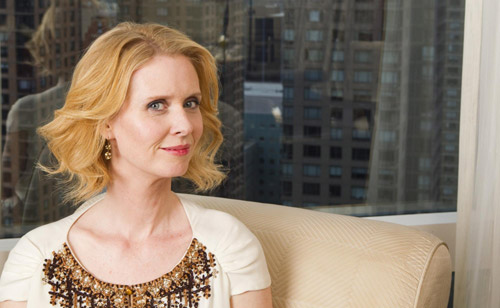 Cynthia Nixon poses for portrait