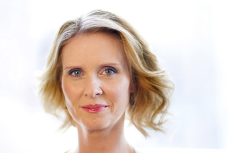 Cynthia Nixon poses for portrait