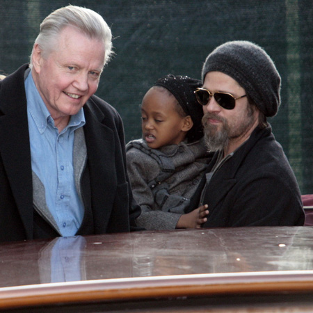 Proud grandfather Jon Voight