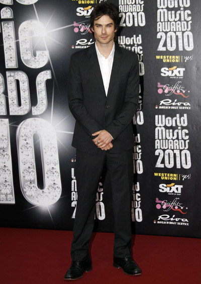 Models at the World Music Awards in Monte Carlo