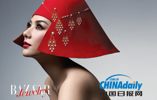 Gorgeous Huang Yi graces Bazaar Jewelry