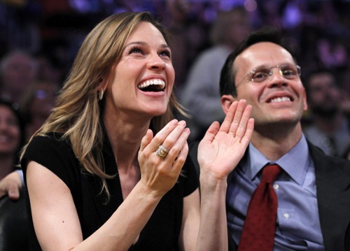 Celebs at NBA Western Conference final playoff series