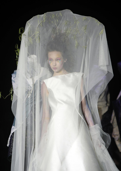 The Barcelona Bridal Week fashion show