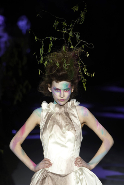 The Barcelona Bridal Week fashion show