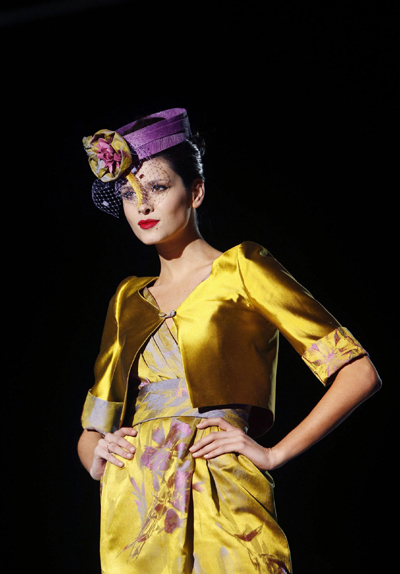 The Barcelona Bridal Week fashion show