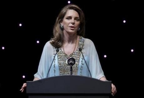 Jordan's Queen Noor goes Hollywood -- for a cause