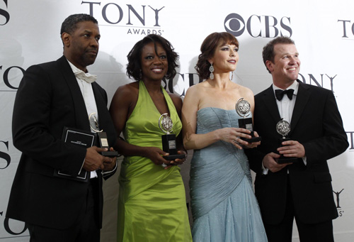Celebs at 64th annual Tony Awards ceremony in New York