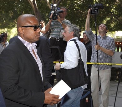 Randy Jackson hospitalized for chest pains