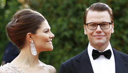 Part of Sweden's royal wedding celebrations of Crown Princess Victoria and Daniel
