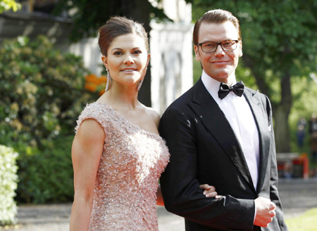 Part of Sweden's royal wedding celebrations of Crown Princess Victoria and Daniel